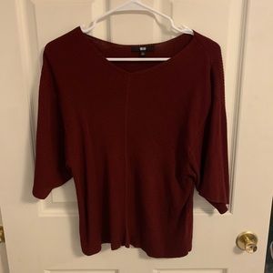 burgundy dress shirt